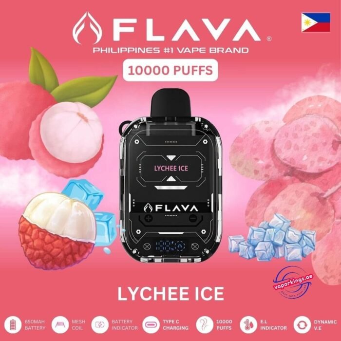 Flava Nimmbox 10000 Puffs 30mg Lychee Ice