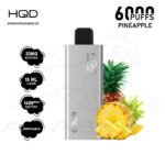 HQD CUVIE Slick 6000 Puffs 20MG Pineapple