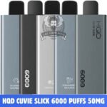 HQD CUVIE Slick 6000 Puffs 50MG