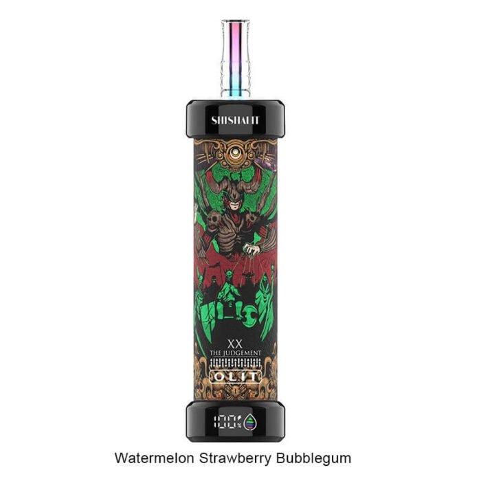 OLIT Shishalit 30000 Puffs Disposable Vape Watermelon Strawberry Bubblegum
