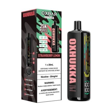 OXBAR Oxhukka 25K Puffs Strawberry Lemon
