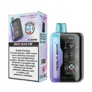 TESLA BAR XT 30000 Puffs 20mg Nicotine Vape Grape Blow Pop