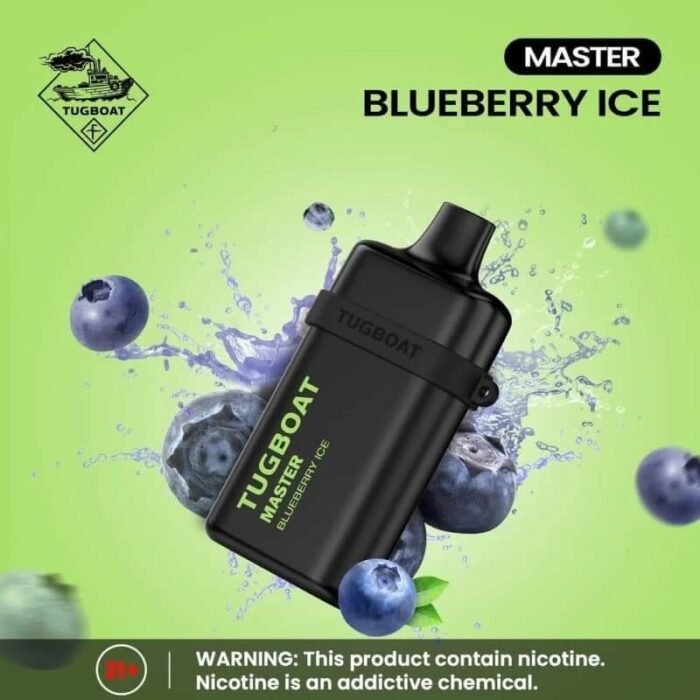 TUGBOAT Master 10000 Puffs Blueberry Ice