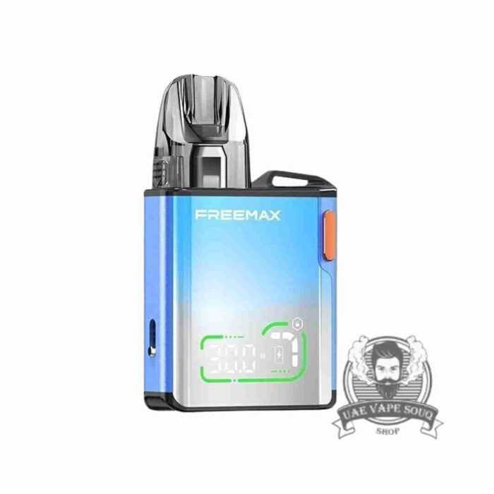 Freemax-Rexa-SQ-Pod-Kit-Dubai-–-1300mAh-Battery-Type-C-Charging-BLUE