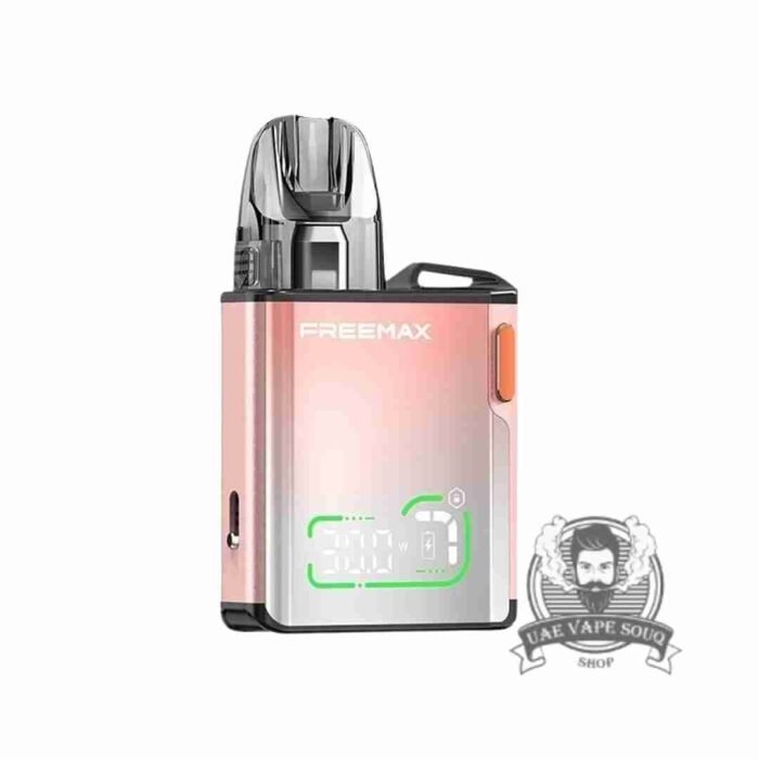 Freemax-Rexa-SQ-Pod-Kit-Dubai-–-1300mAh-Battery-Type-C-Charging-PINK
