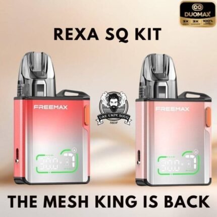 Freemax-Rexa-SQ-Pod-Kit-Dubai-–-1300mAh-Battery-Type-C-Charging
