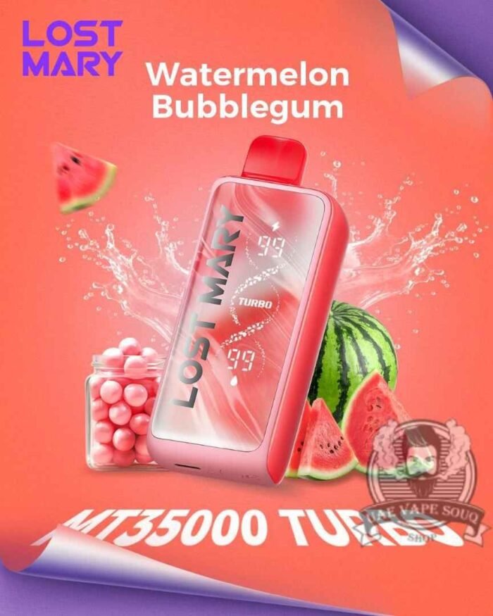 Lost-Mary-Turbo-MT35000-Puffs-50mg-Nicotine-Watermelon-Bubblegum